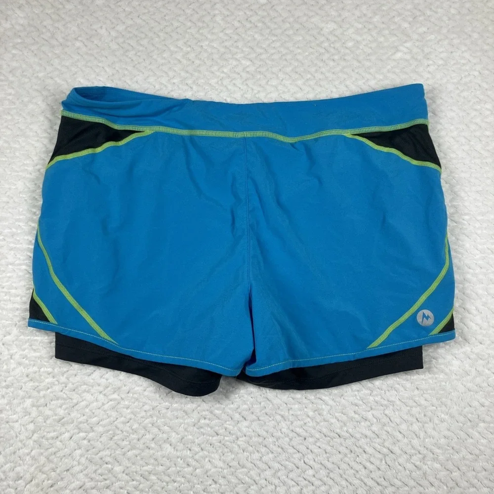 Lot of 2‎ Marmot Shorts Women Lightweight Workout Casual Running Stretch Medium